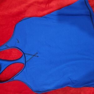 Nike Blue Racerback Tank Top